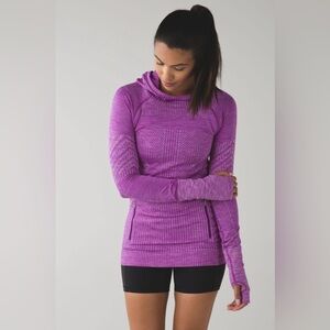 Lululemon RestLess Hoodie in Heathered Tender Violet Size 6